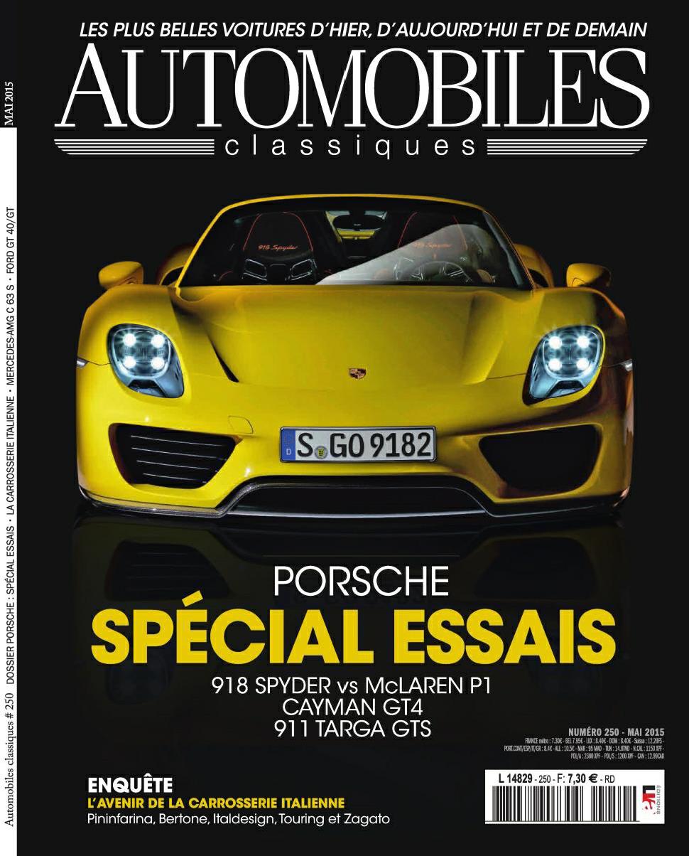 Журнал Automobiles Classiques N 250, Mai 2015